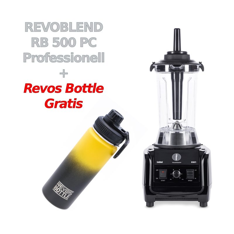 Revoblend RB 500 PC Schwarz + RevosBottle Gratis